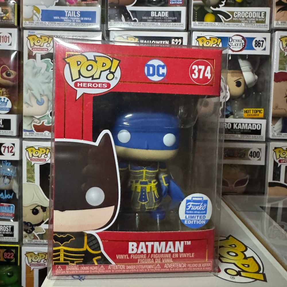 Imperial batman blue funko pop